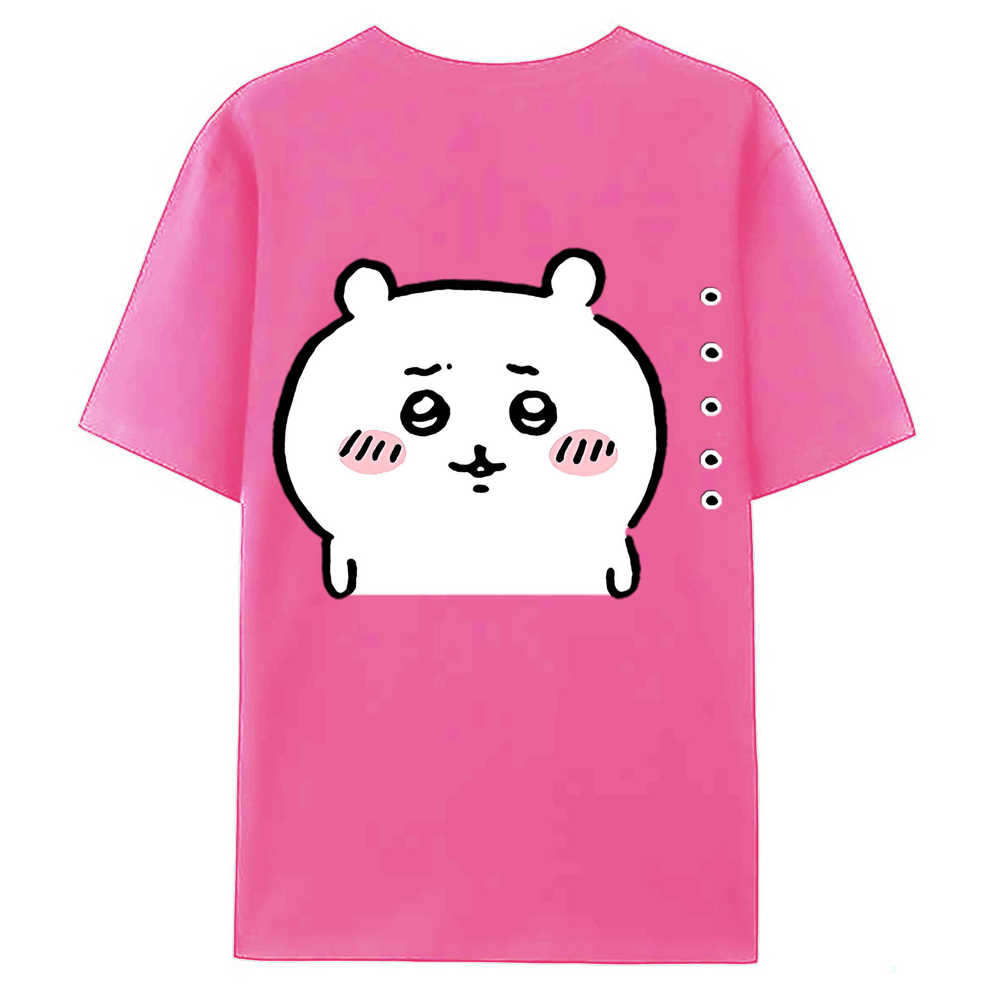 （画像用） ちいかわ ちいかわ Chii-kawa chiikawa レディース半袖Tシャツ(バックプリント)
